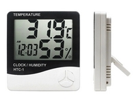 Reloj con Temperatura y Humedad
