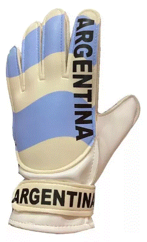 Par de guantes arquero Argentina