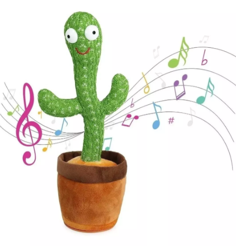 Cactus Bailarín Con Música Canta Baila y repite voz